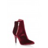 Pointy Side Zip High Heel Booties - Stiefel - $19.99  ~ 17.17€