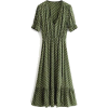Polka Dot Dress V-neck Beach Dress Short - Dresses - $27.99 