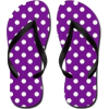 Polka Dot Flip Flops - 休闲凉鞋 - 