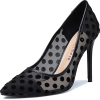 Polka dot black pumps court shoes - Sapatos clássicos - 
