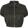 Polo collar zip short-sleeved shirt T-sh - Jakne in plašči - $25.99  ~ 22.32€