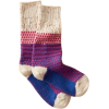Popcorn Cable Crew Socks - Other - 