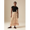 Poppy Field Shirred Maxi Skirt - Skirts - £185.00  ~ $243.42