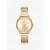 Portia Gold-Tone Watch - 手表 - $225.00  ~ ¥1,507.58