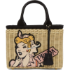 Prada Comic Girl Basket Bag  - ハンドバッグ - 