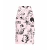 Prada pastel pink printed midi skirt - Saias - 