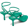 Prada Ankle-strap Patent Heeled Sandals - Сандали - 