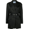 Prada Belted longline blazer - Suits - 