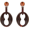 Prada Crystal-embellished Drop Earrings - Uhani - 