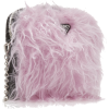 Prada Faux Fur-Paneled Shoulder Bag - Hand bag - 