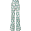 Prada Floral print flared trousers - Pantaloni capri - 