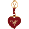 Prada Heart Pill Leather Key Ring - Accesorios - 