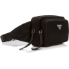 Prada Leather-Trimmed Shell Belt Bag - Zaini - 