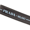 Prada Logo-print Leather Key Ring - Przedmioty - 