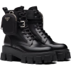 Prada Pouch Detail Boots - Buty wysokie - 