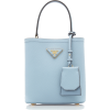 Prada Saffiano Cuir Mini Top Handle Bag - Bolsas pequenas - 
