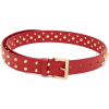Prada Studded Leather Belt - Cinture - 