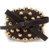 Prada Stud-embellished Leather Cuff - Pulseiras - 