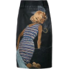 Prada painted midi skirt - Krila - 
