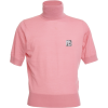 Prada pink Logo Turtleneck Shirt - Koszulki - krótkie - 