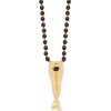 Précieux Pubis agate & gold-plated neckl - Necklaces - 