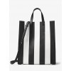Prescott Awning Striped Leather Tote - Hand bag - $790.00 