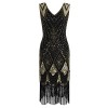 PrettyGuide Women 1920s Gatsby Cocktail Sequin Art Deco Flapper Dress - Kleider - $29.99  ~ 25.76€