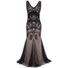 PrettyGuide Women 1920s Prom Gown Long Mermaid Formal Evening Dress - Haljine - $39.99  ~ 34.35€