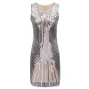 PrettyGuide Women's 1920s Great Gatsby Beaded Sequin Embellished Flapper Dress - 连衣裙 - $21.99  ~ ¥147.34