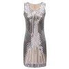 PrettyGuide Women's 1920s Great Gatsby Beaded Sequin Embellished Flapper Dress - sukienki - $38.99  ~ 33.49€