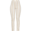 PrettyLittleThing STONE STRIPE CIGARETTE - Capri hlače - £18.00  ~ 20.34€