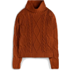 Primark burnt orange knit jumper - Puloverji - 