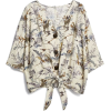 Primark printed blouse - Košulje - kratke - 