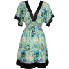 Print Kimono Pullover Dress Junior Plus Size - 连衣裙 - $14.99  ~ ¥100.44