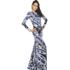 Print Silk Jersey Maxi Dress - Dresses - $105.00  ~ £79.80