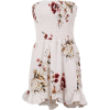 Print Off Shoulder Siamese Skirt - Dresses - $23.99  ~ £18.23
