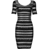 Printed Striped Bandage Dress - sukienki - $110.00  ~ 94.48€