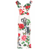 Printed stretch-cotton dress (D&G SS'18) - Dresses - $1,530.00 
