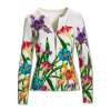 Printed Embellished Cardigan - Cárdigan - 