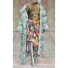 Printed Pleated Skirt - Saias - 