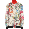 Printed Silk Bomber Jacket - Gucci - Jacket - coats - 