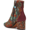 Printed satin ankle boots - Botas - 