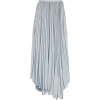 Proenza Schouler Asymmetric Pleated Crep - Skirts - 