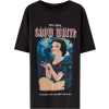 Pull and Bear Snow White T shirt - Camisola - curta - 