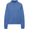 Pull and bear blue knit jumper - Pullovers - 