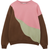 Pull and bear colourblock sweater - Puloverji - 