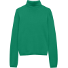Pull and bear green knit jumper - プルオーバー - 