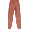 Pull and bear jogging pants in burnt red - Spodnie Capri - 