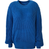 Pullover sweater round neck sweater - Pullovers - $29.99 