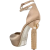 Pumps with Chain Heel - Sapatos clássicos - 